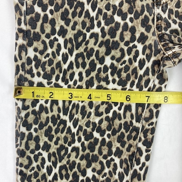 AMERICAN Eagle Leopard Print High-Rise Jegging 0 - Picture 10 of 13